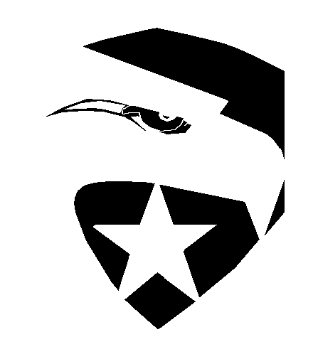 G I Joe logo, monochrome icon version, on a transparent background