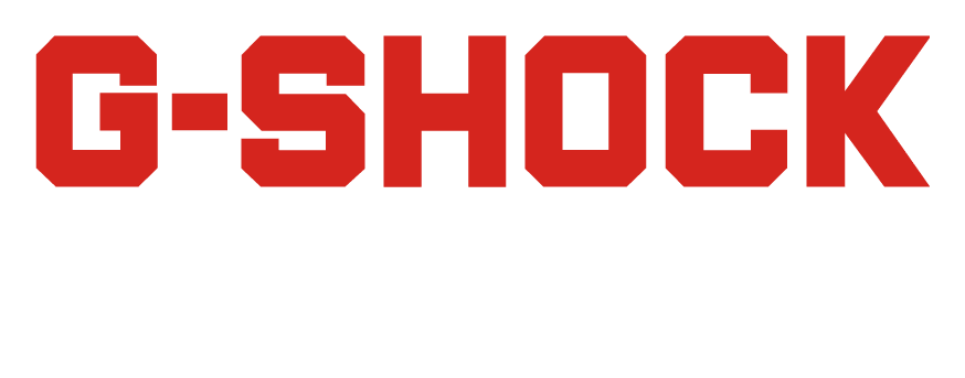 G Shock Logo auf transparentem Hintergrund