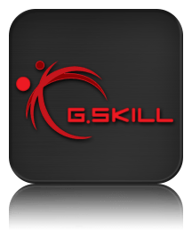 G Skill logo, black icon version, on a transparent background