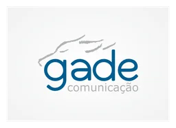 Ga de logo, white version, on a transparent background