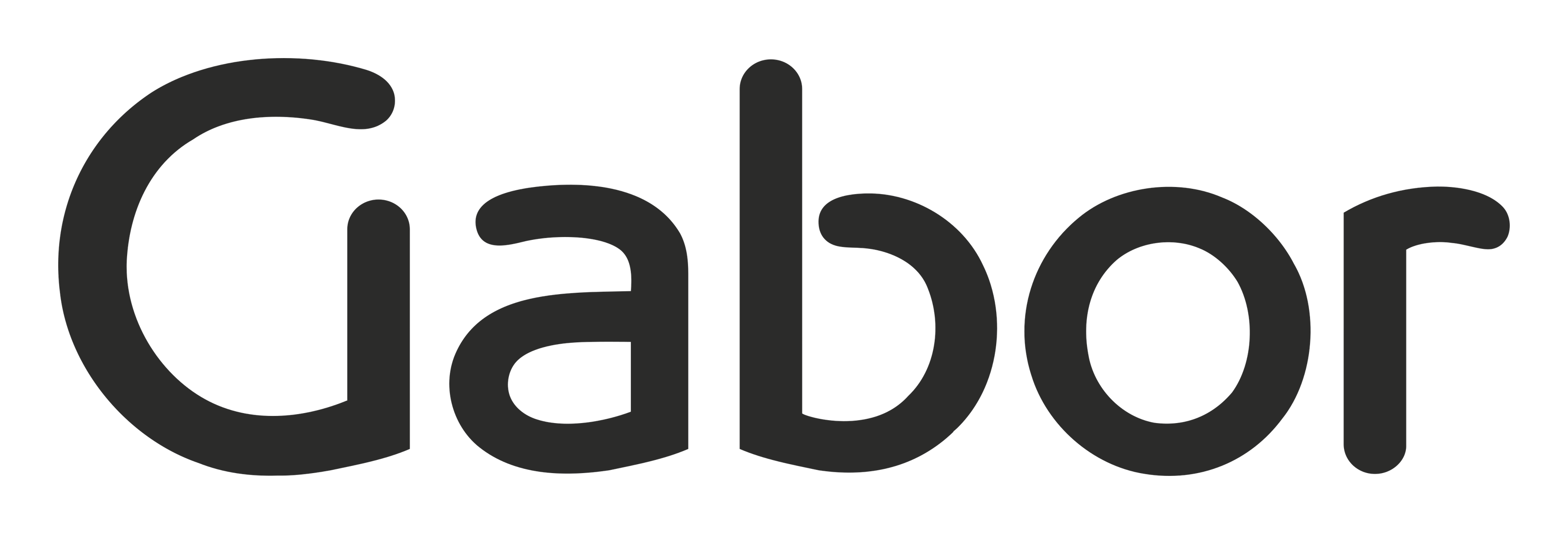 Gabor logo on a transparent background