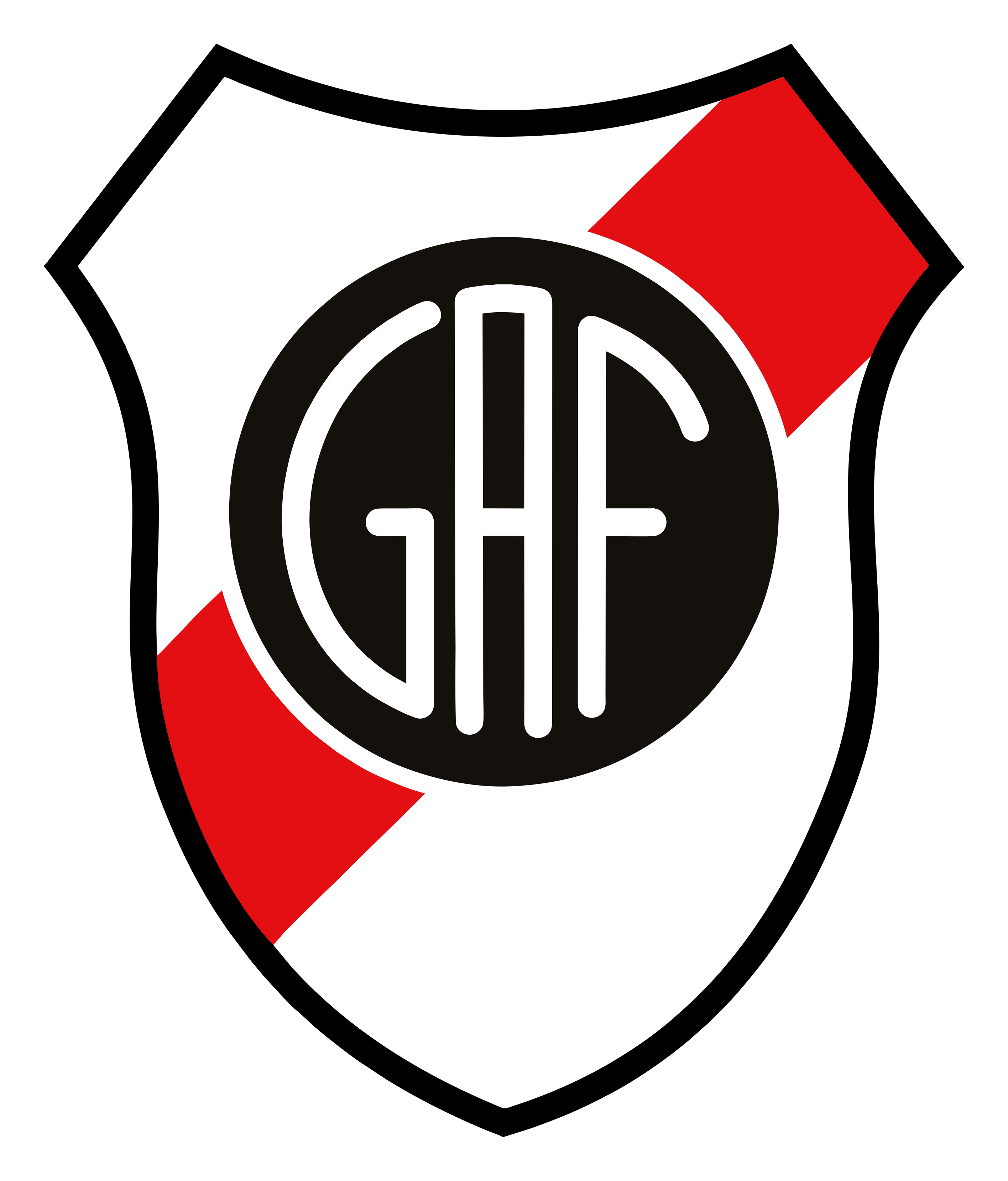Gaf logo on a transparent background