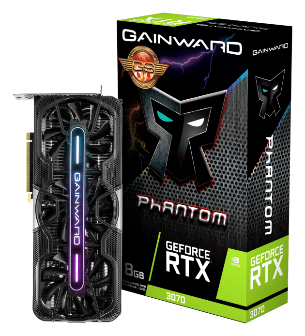 Gainward logo on a transparent background