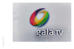 Gala TV logo, monochrome version, on a transparent background