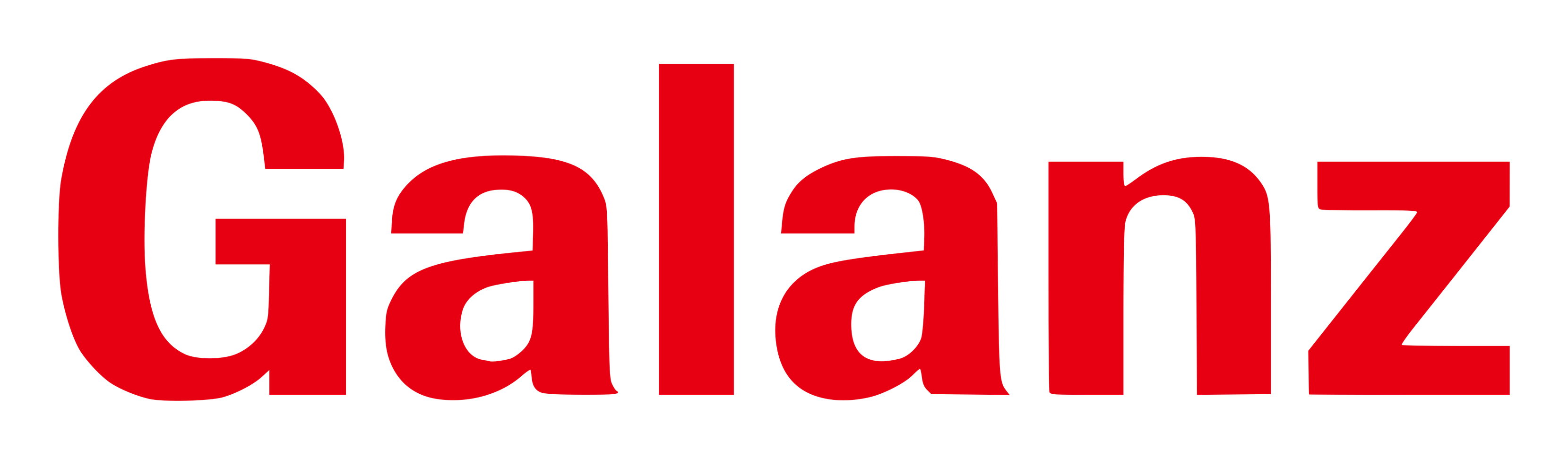 Galanz logo on a transparent background