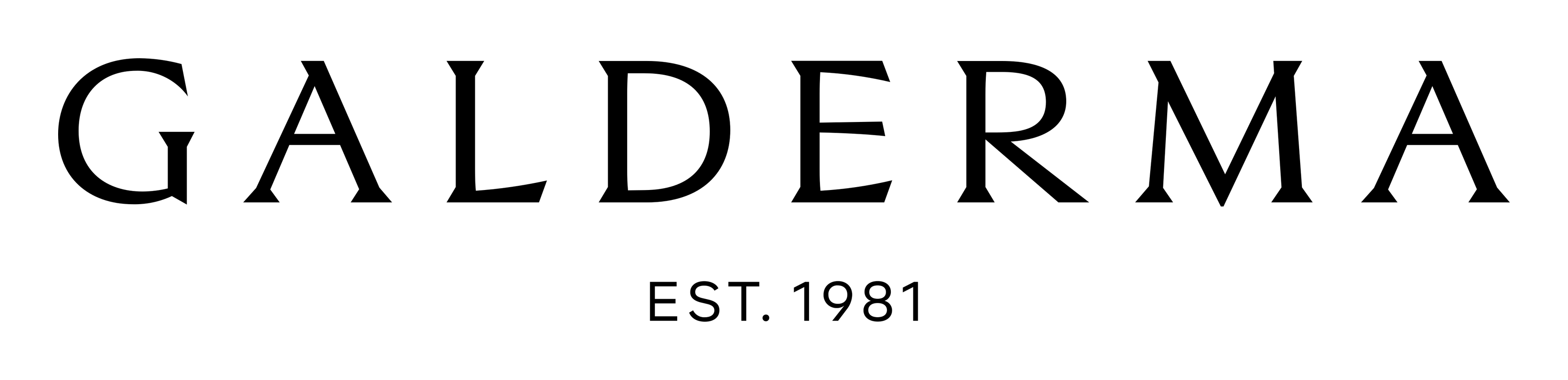 Galderma logo on a transparent background