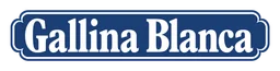 Gallina Blanca logo, wordmark version, on a transparent background