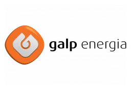 Galp logo, wordmark version, on a transparent background