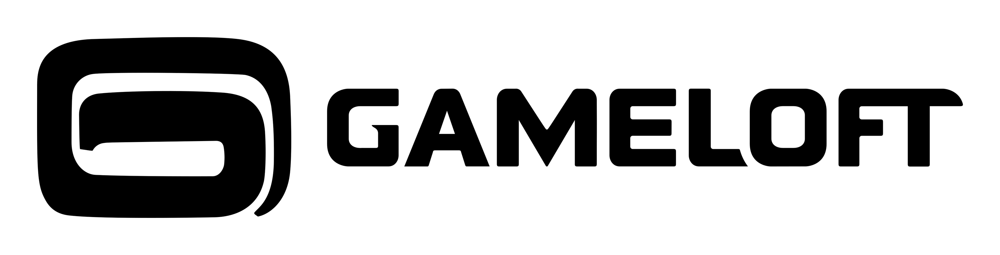 Gameloft logo on a transparent background