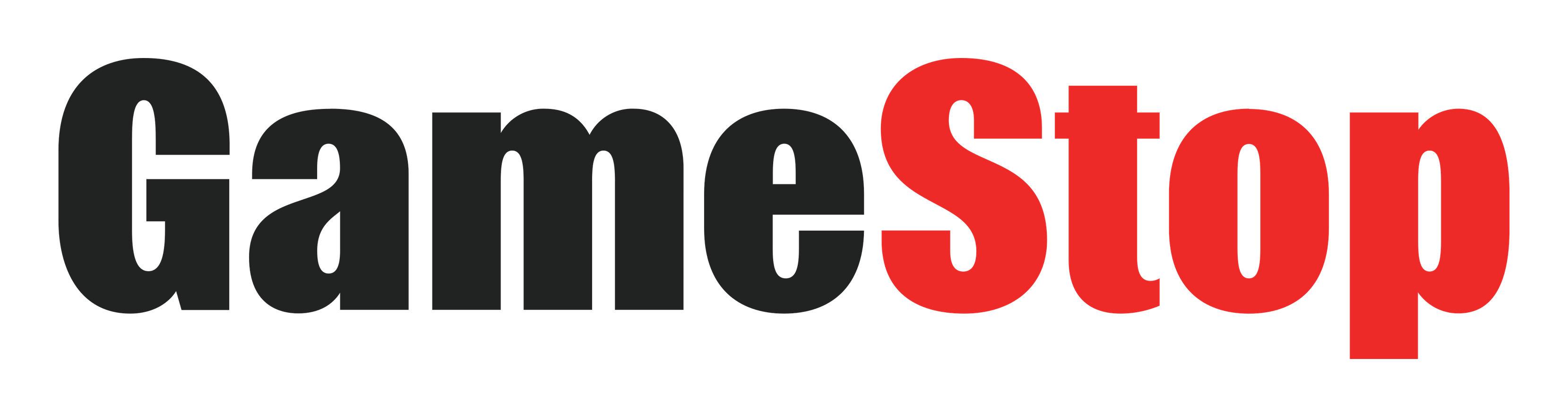 Gamestop logo on a transparent background