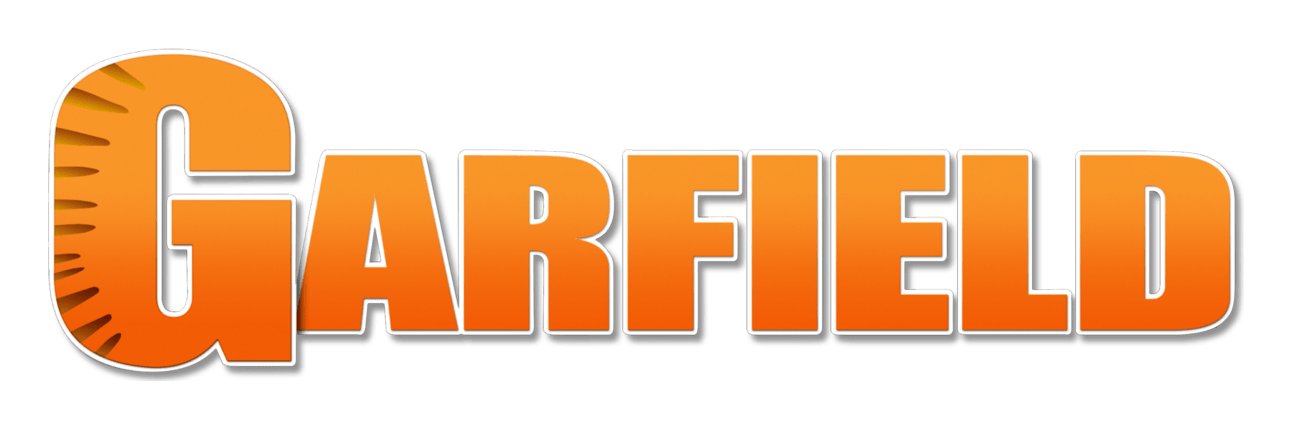 Garfield logo on a transparent background
