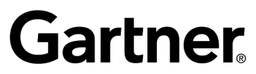 Gartner logo, black wordmark version, on a transparent background