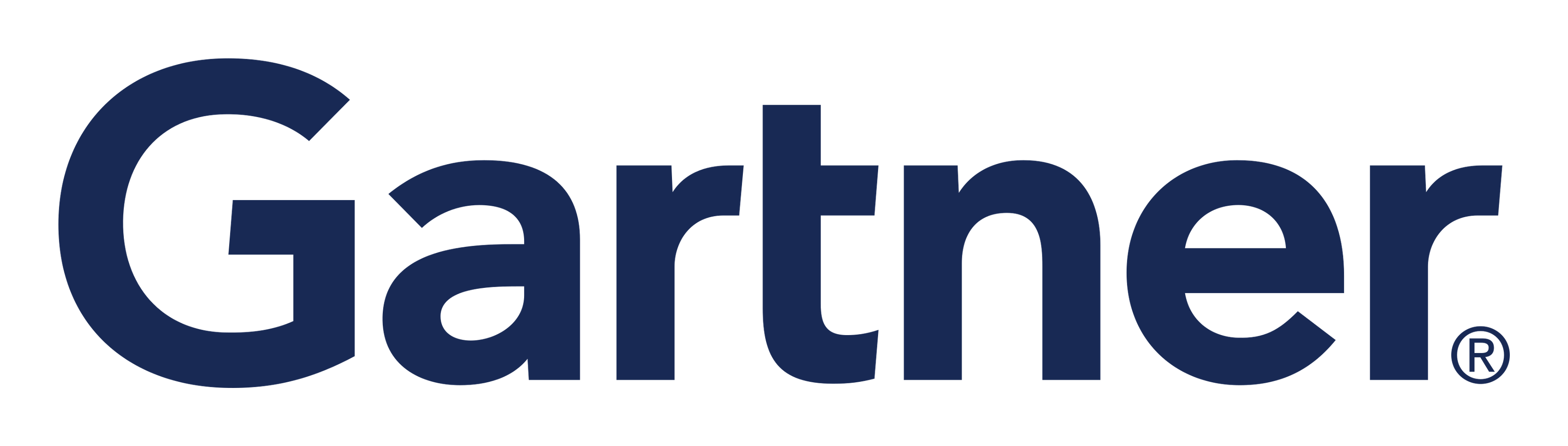 Gartner logo on a transparent background