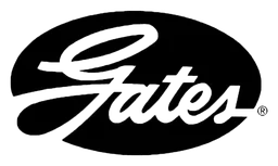 Gates logo, black version, on a transparent background