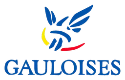Gauloises logo, horizontal version, on a transparent background