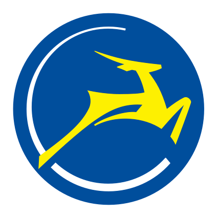 Gazelle logo, icon version, on a transparent background