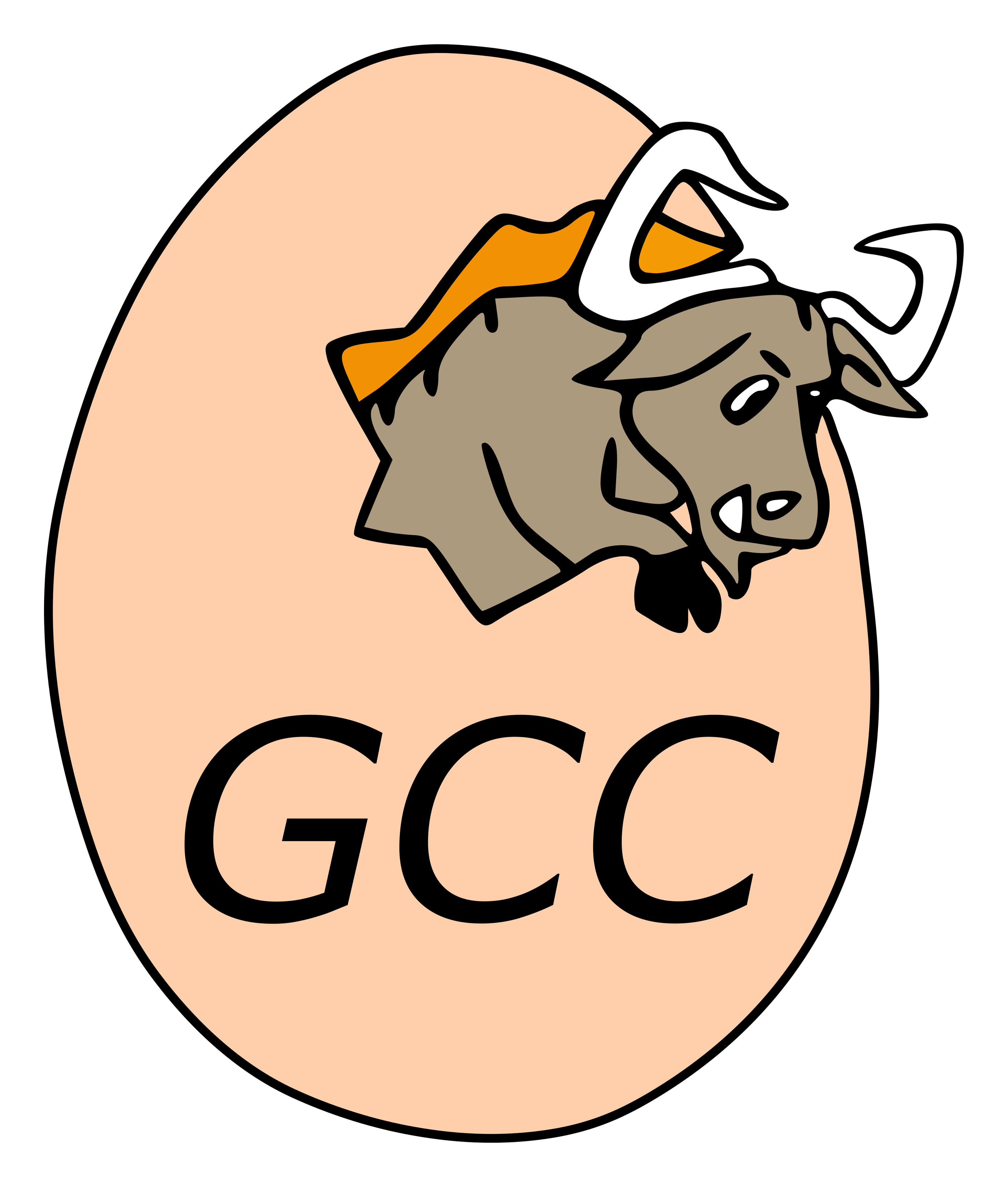 GCC logo on a transparent background