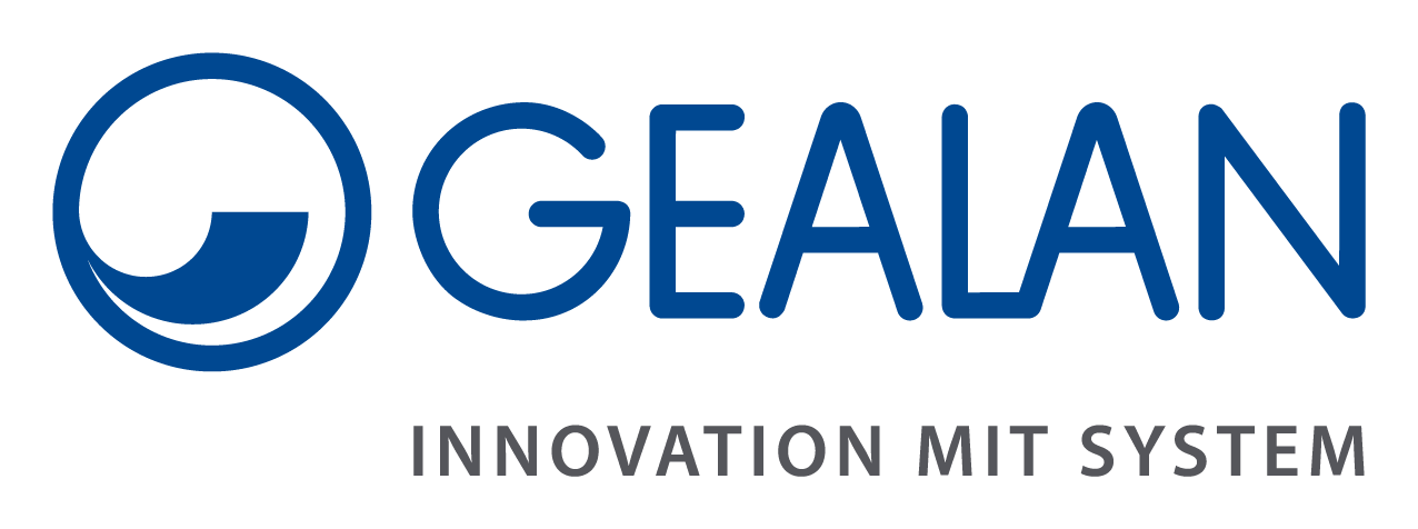 Gealan logo on a transparent background