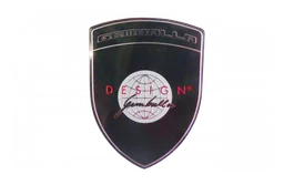 Gemballa logo, monochrome version, on a transparent background