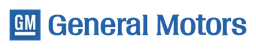 General Motors logo, wordmark version, on a transparent background