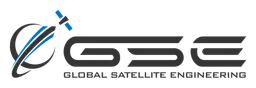 General Satellite logo, black wordmark version, on a transparent background