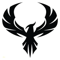 Genesis Vision logo, black icon version, on a transparent background