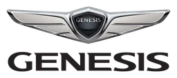 Genesis logo, monochrome wordmark version, on a transparent background
