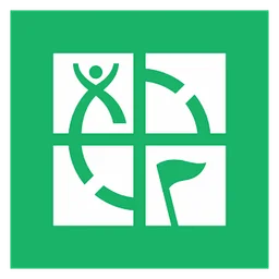 Geocaching logo, icon version, on a transparent background