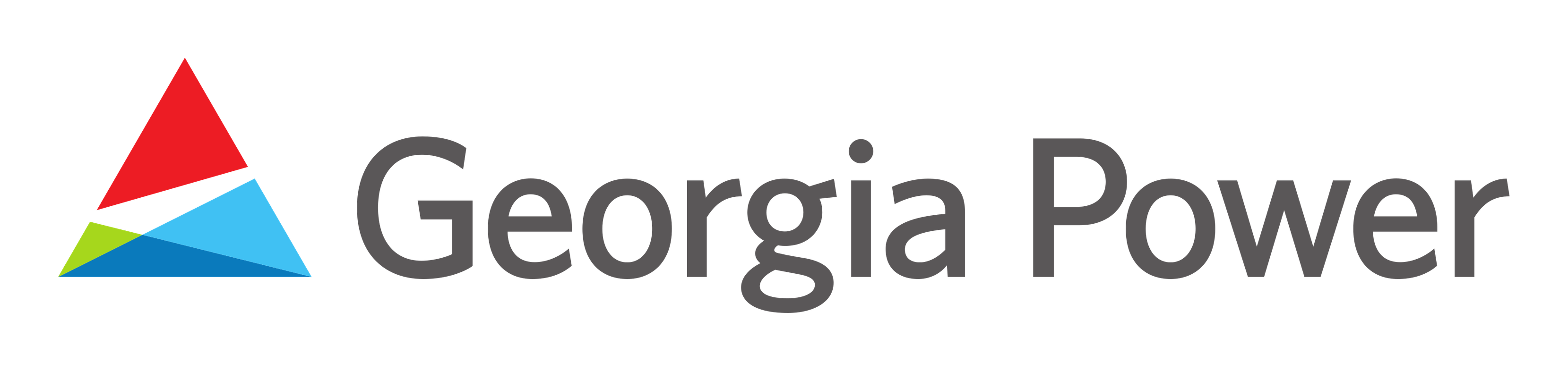 Georgia Power logo on a transparent background