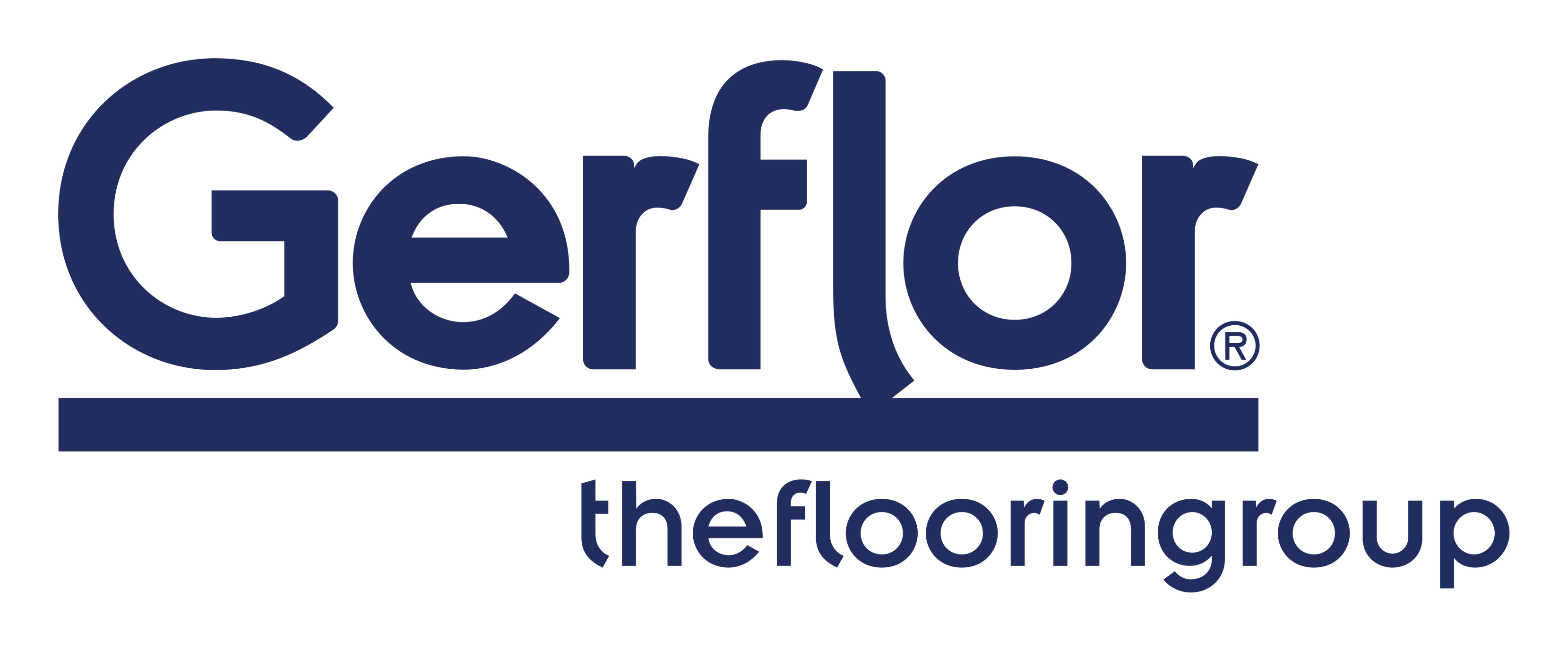 Gerflor Logo auf transparentem Hintergrund