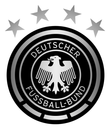 Germany logo, black icon version, on a transparent background