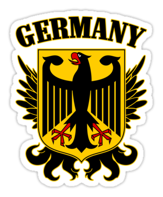 Germany logo, icon version, on a transparent background