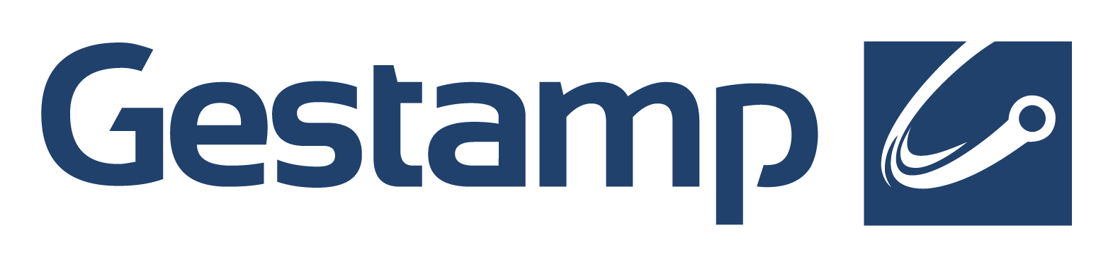 Gestamp logo on a transparent background