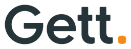 Gettaxi logo, black wordmark version, on a transparent background
