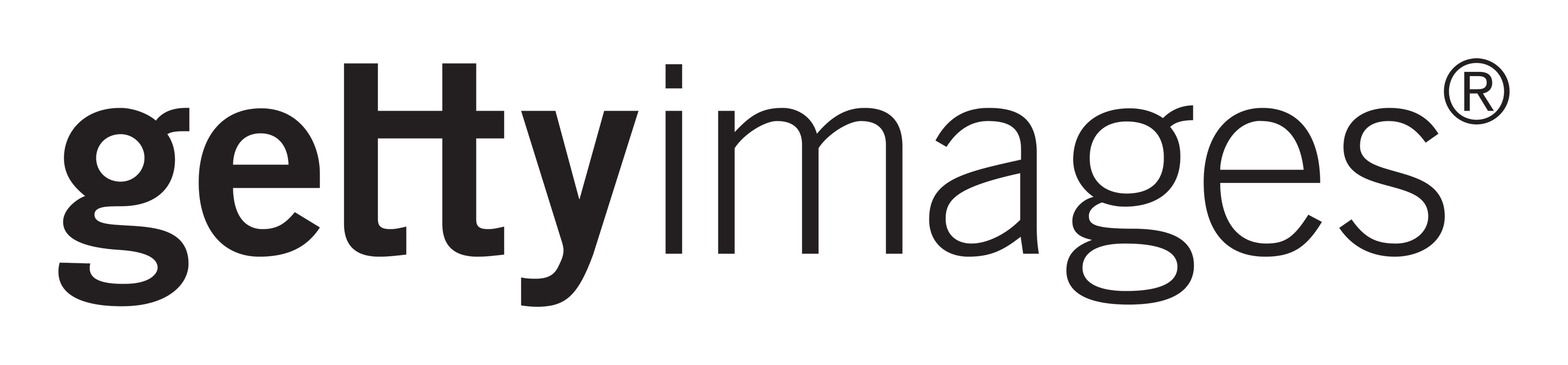 Getty Images logo on a transparent background