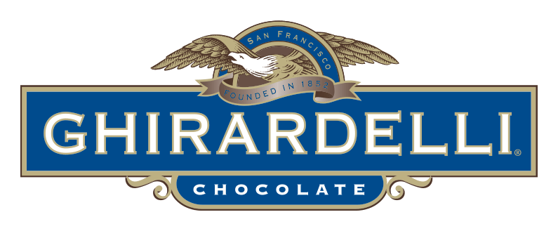 Ghirardelli logo on a transparent background