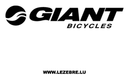 Giant logo, black version, on a transparent background