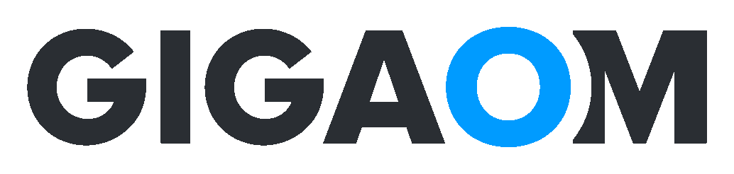Gigaom logo on a transparent background