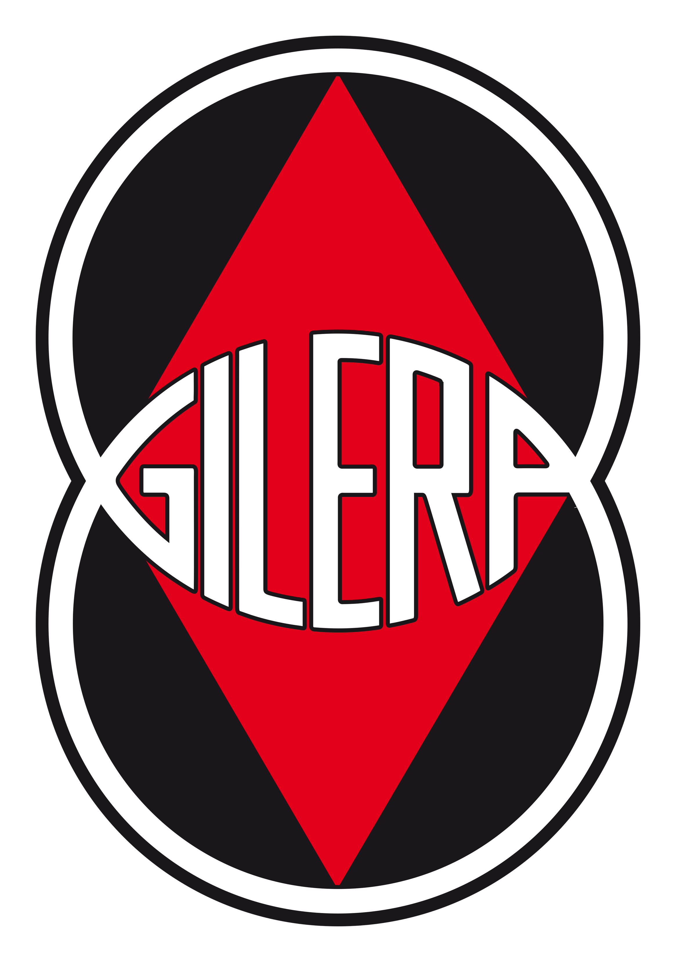 Logo da Gilera em fundo transparente