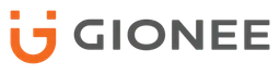 Gionee logo, wordmark version, on a transparent background