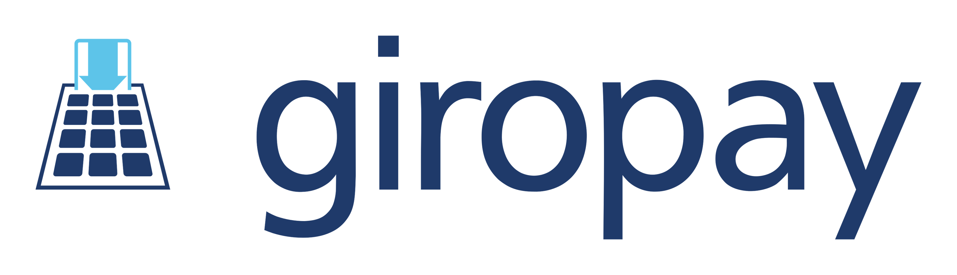 Giropay logo on a transparent background