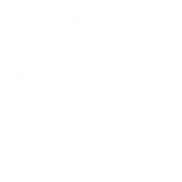 Git logo, white icon version, on a transparent background