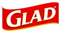 Glad logo, horizontal version, on a transparent background