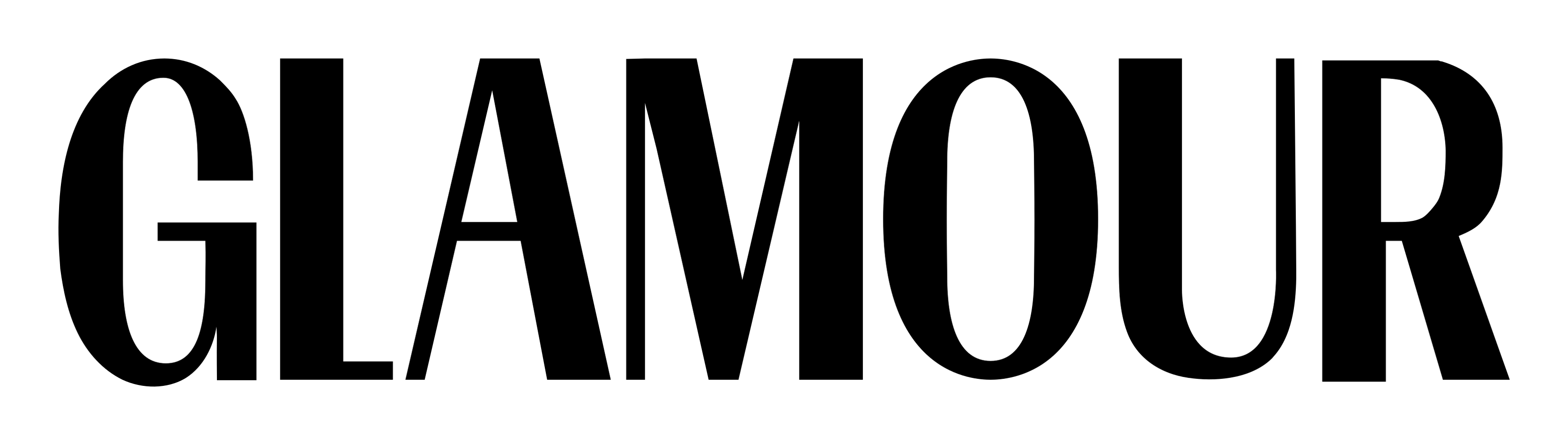 Glamour logo on a transparent background