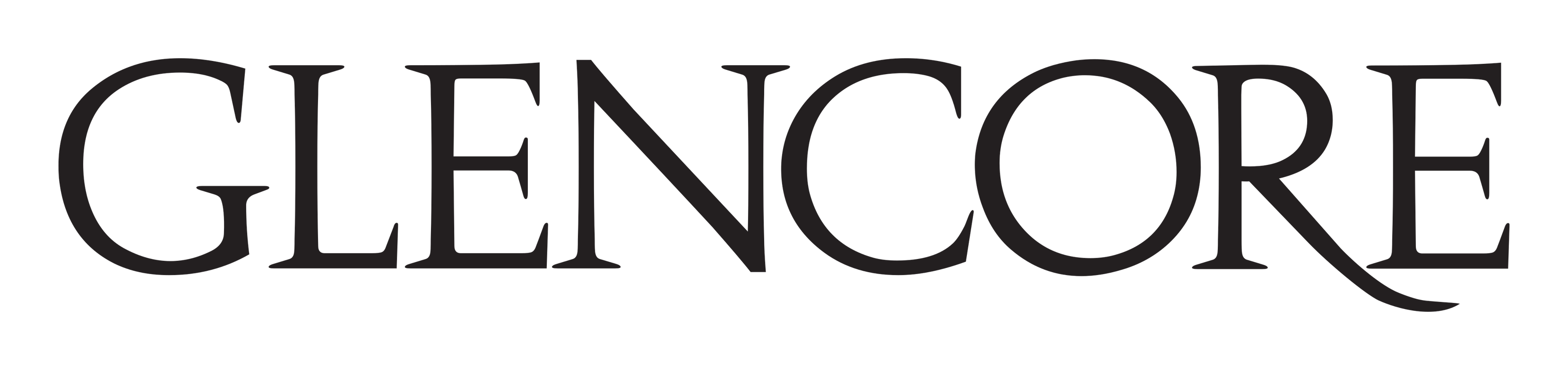 Glencore logo on a transparent background