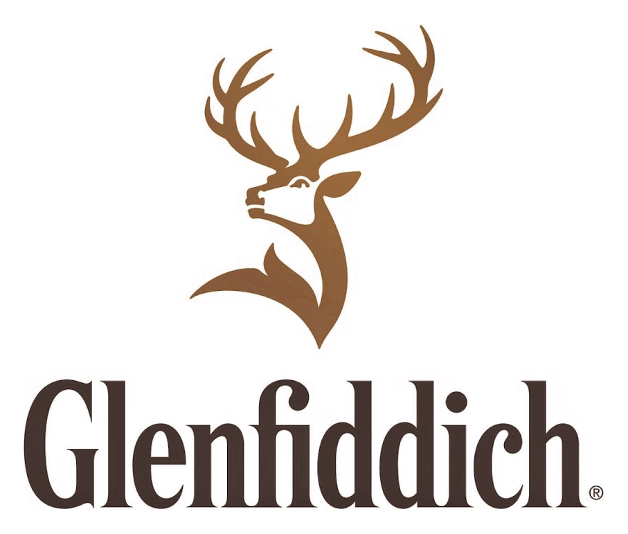 Glenfiddich logo on a transparent background