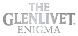 Glenlivet logo, monochrome version, on a transparent background