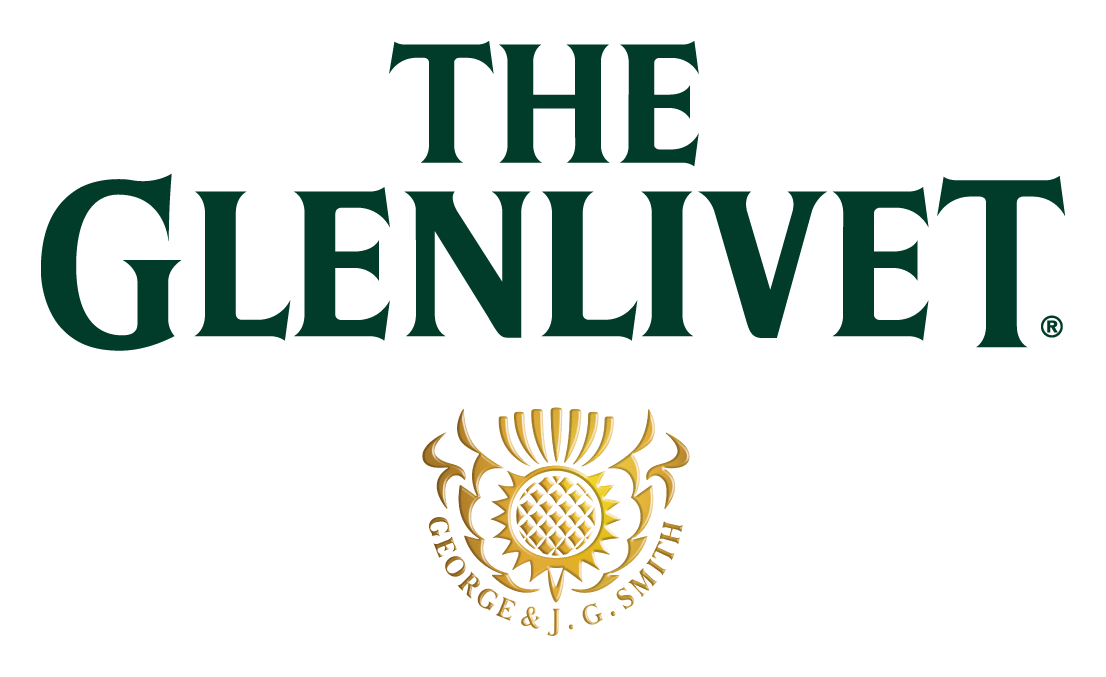 Glenlivet logo on a transparent background