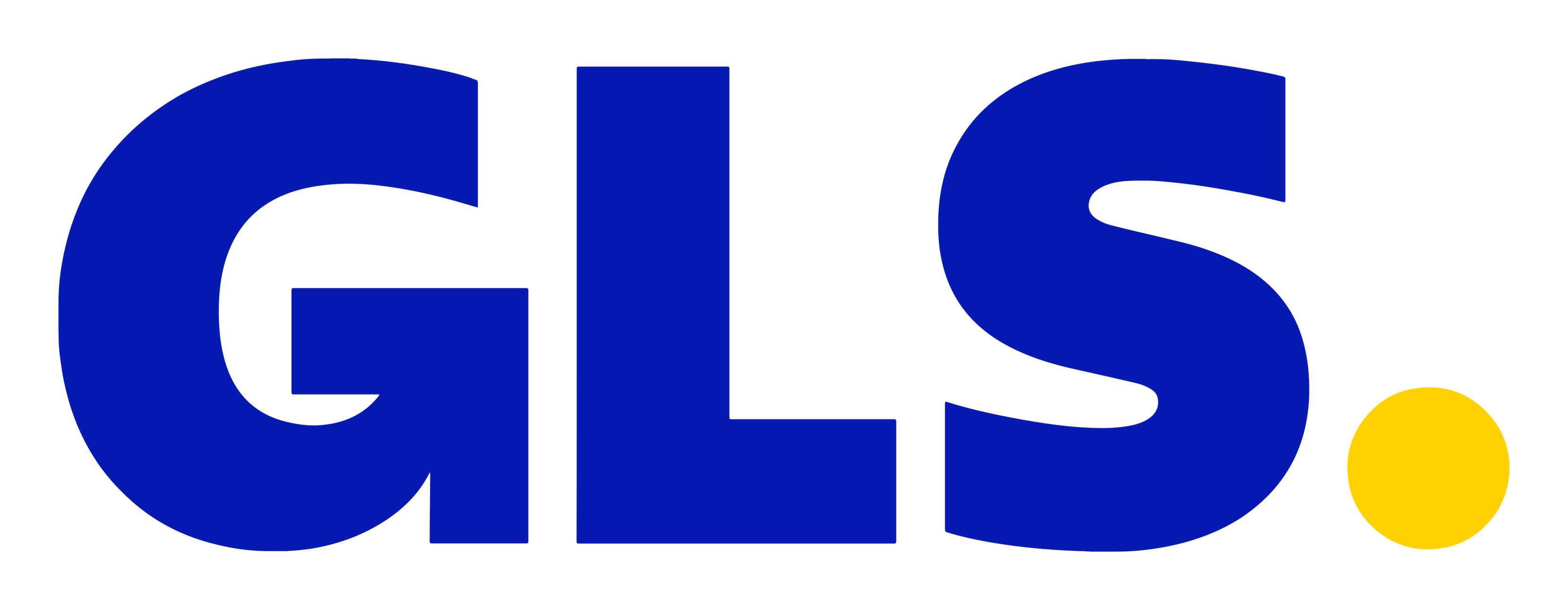 GLS logo on a transparent background