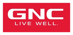 GNC logo, horizontal version, on a transparent background